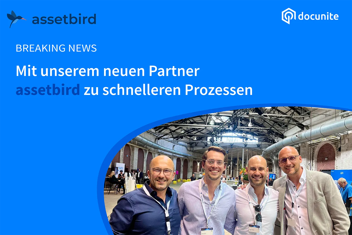 Mit neuem Partner assetbird zu schnelleren Prozessen